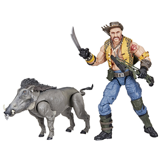 G.I. Joe Classified Series - Dreadnok Gnawgahyde and pets Porkbelly & Yobbo