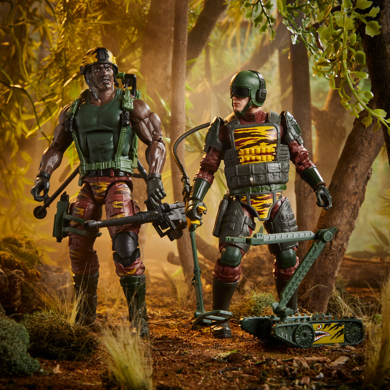 Load image into Gallery viewer, G.I. Joe Classified Series - Tiger Force Roadblock, Tripwire, &amp; M.A.C.L.E.O.D.
