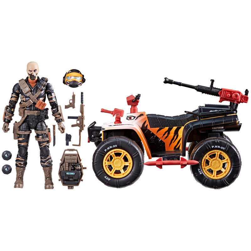 Load image into Gallery viewer, G.I. Joe Classified Series - Tiger Force Wreckage and Tiger Paw ATV
