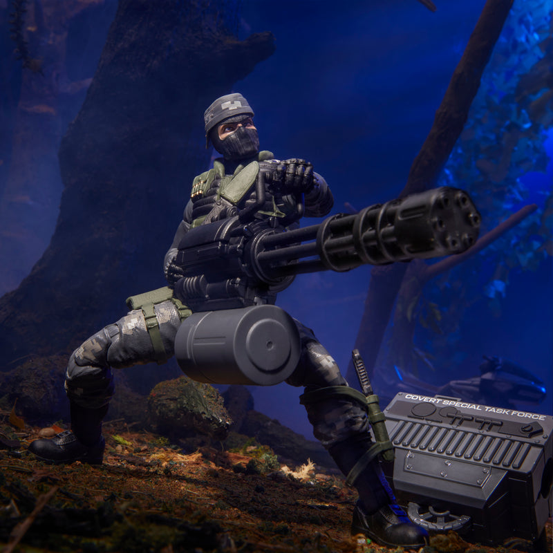 G.I. Joe Classified Series Night Force Jason Shockwave Faria Night Pursuit Cycle