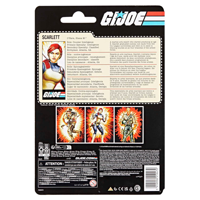 Load image into Gallery viewer, G.I. Joe Classified Series - Scarlett (Retro Card)

