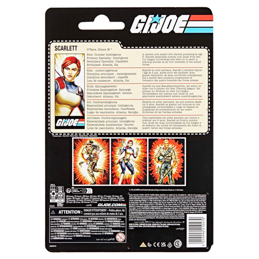 G.I. Joe Classified Series - Scarlett (Retro Card)