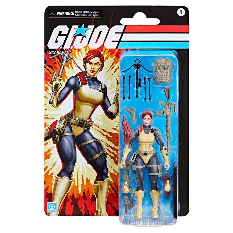 Load image into Gallery viewer, G.I. Joe Classified Series - Scarlett (Retro Card)
