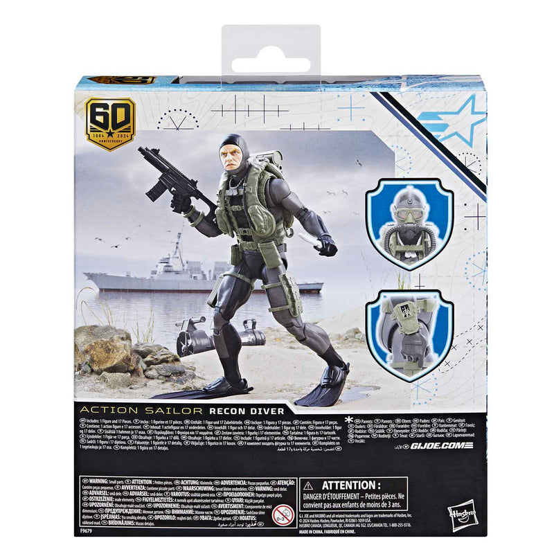 Load image into Gallery viewer, G.I. Joe Classified Series 60th Anniversary - Action Sailor (Recon Diver)
