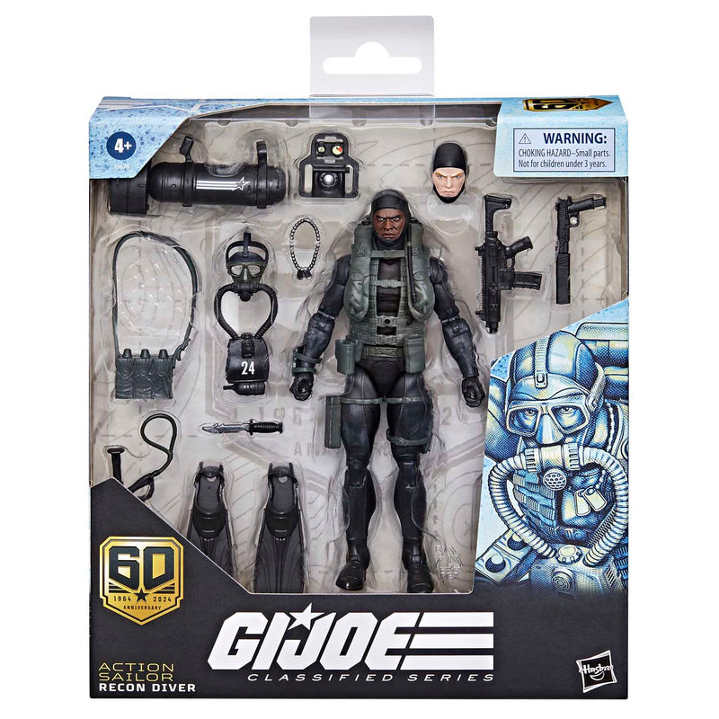 Load image into Gallery viewer, G.I. Joe Classified Series 60th Anniversary - Action Sailor (Recon Diver)
