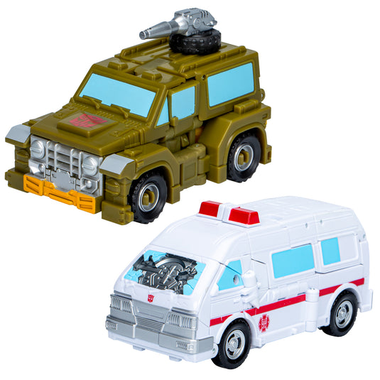 Transformers Studio Series 86 - The Transformers: The Movie Brawn & Autobot Ratchet Deluxe Set