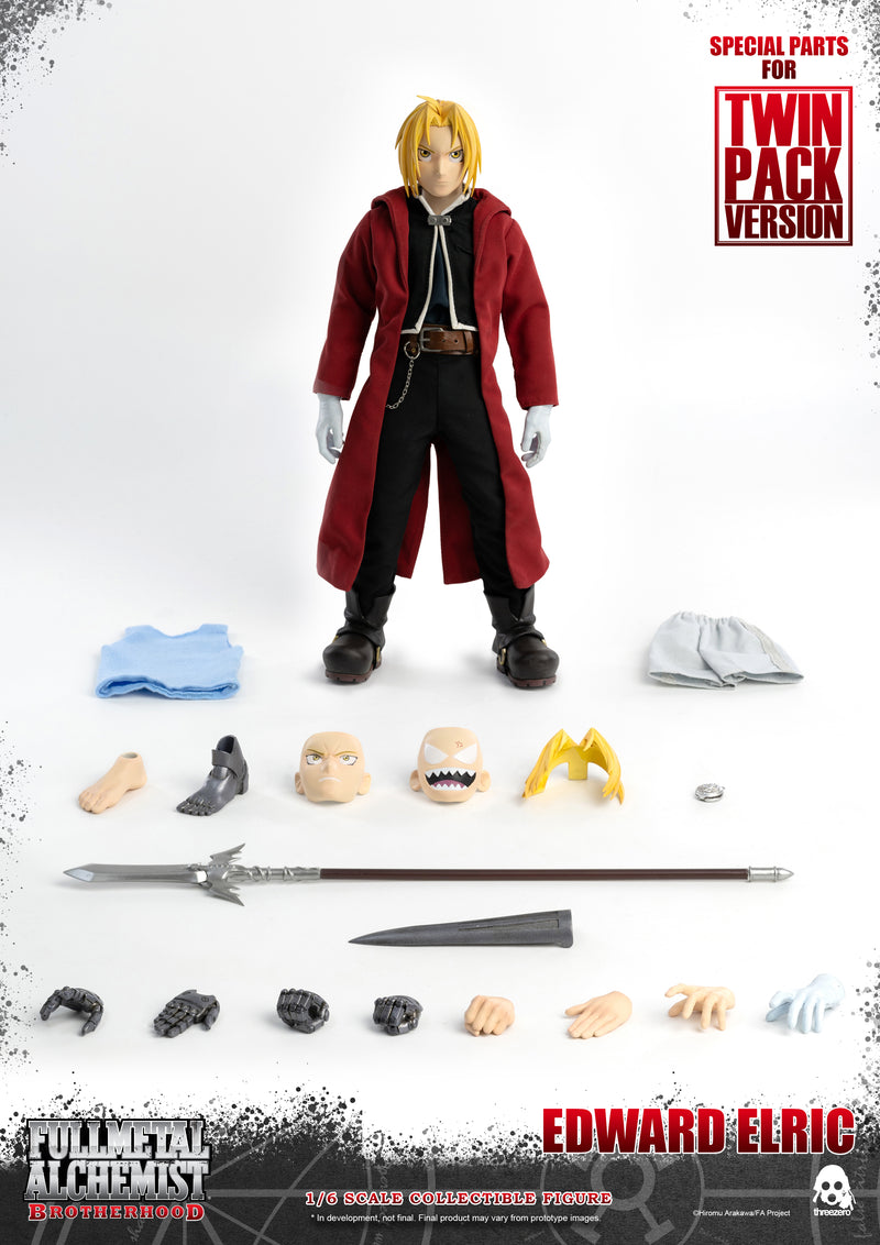 Load image into Gallery viewer, Threezero - FigZero Fullmetal Alchemist Brotherhood - Edward Elric and Alphonse Elric Twin-Pack
