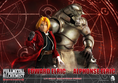 Threezero - FigZero Fullmetal Alchemist Brotherhood - Edward Elric and Alphonse Elric Twin-Pack