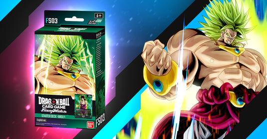 Bandai - Dragon Ball Super Card Game Fusion World - Broly Starter Deck Ages Three and Up Bandai - Dragon Ball Super Card Game Fusion World - Broly Starter Deck Ages Three and Up