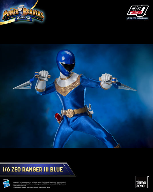 Threezero - FigZero Power Rangers Zeo - Zeo Ranger III Blue