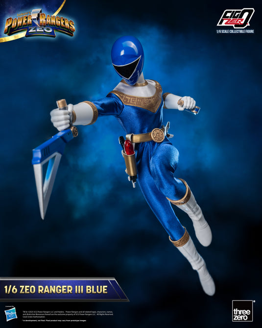 Threezero - FigZero Power Rangers Zeo - Zeo Ranger III Blue