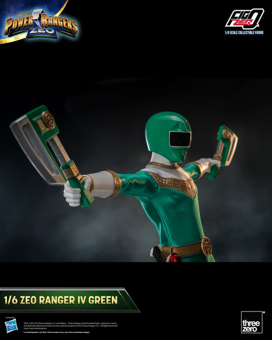 Threezero - FigZero Power Rangers Zeo - Zeo Ranger IV Green
