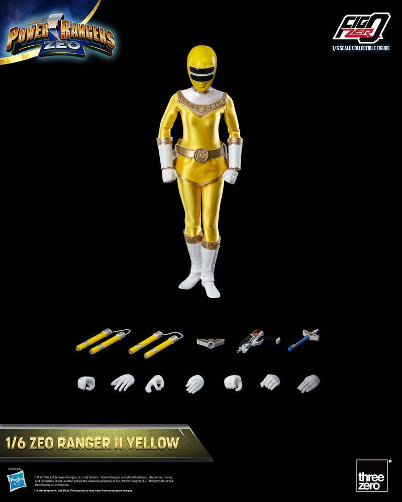 Load image into Gallery viewer, Threezero - FigZero Power Rangers Zeo - Zeo Ranger II Yellow
