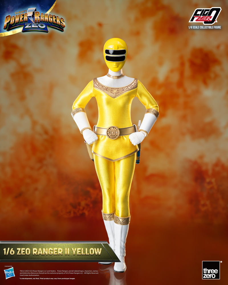 Load image into Gallery viewer, Threezero - FigZero Power Rangers Zeo - Zeo Ranger II Yellow
