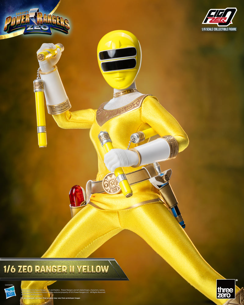 Load image into Gallery viewer, Threezero - FigZero Power Rangers Zeo - Zeo Ranger II Yellow
