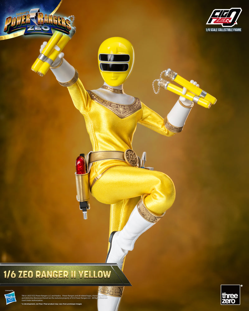 Load image into Gallery viewer, Threezero - FigZero Power Rangers Zeo - Zeo Ranger II Yellow
