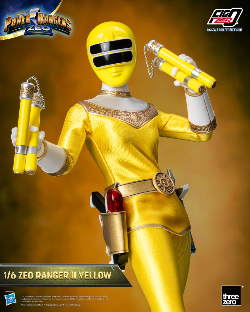 Load image into Gallery viewer, Threezero - FigZero Power Rangers Zeo - Zeo Ranger II Yellow
