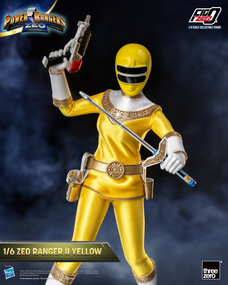 Load image into Gallery viewer, Threezero - FigZero Power Rangers Zeo - Zeo Ranger II Yellow
