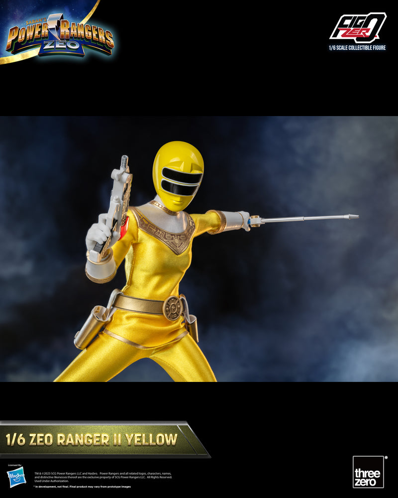 Load image into Gallery viewer, Threezero - FigZero Power Rangers Zeo - Zeo Ranger II Yellow
