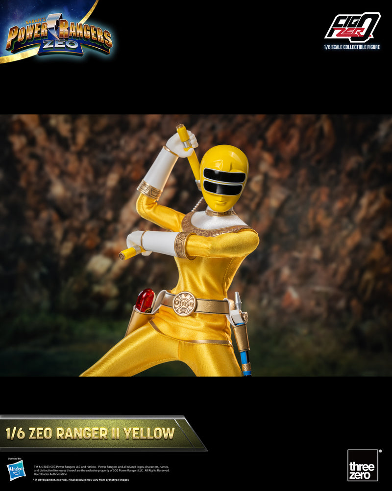 Load image into Gallery viewer, Threezero - FigZero Power Rangers Zeo - Zeo Ranger II Yellow
