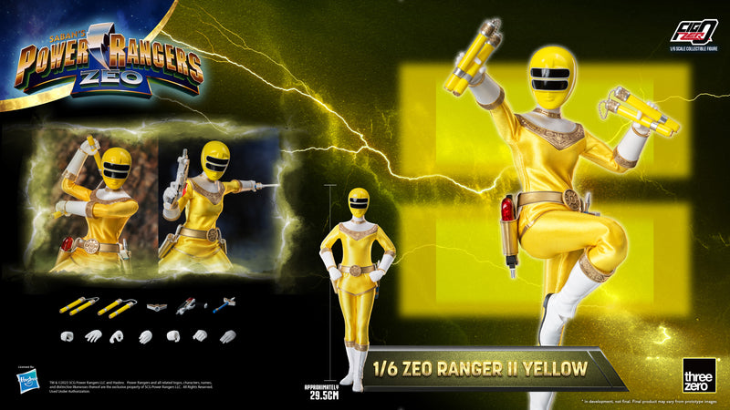 Load image into Gallery viewer, Threezero - FigZero Power Rangers Zeo - Zeo Ranger II Yellow
