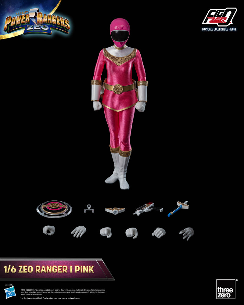 Load image into Gallery viewer, Threezero - FigZero Power Rangers Zeo - Zeo Ranger I Pink
