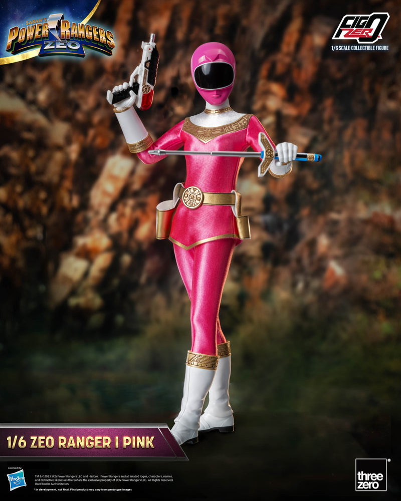 Load image into Gallery viewer, Threezero - FigZero Power Rangers Zeo - Zeo Ranger I Pink
