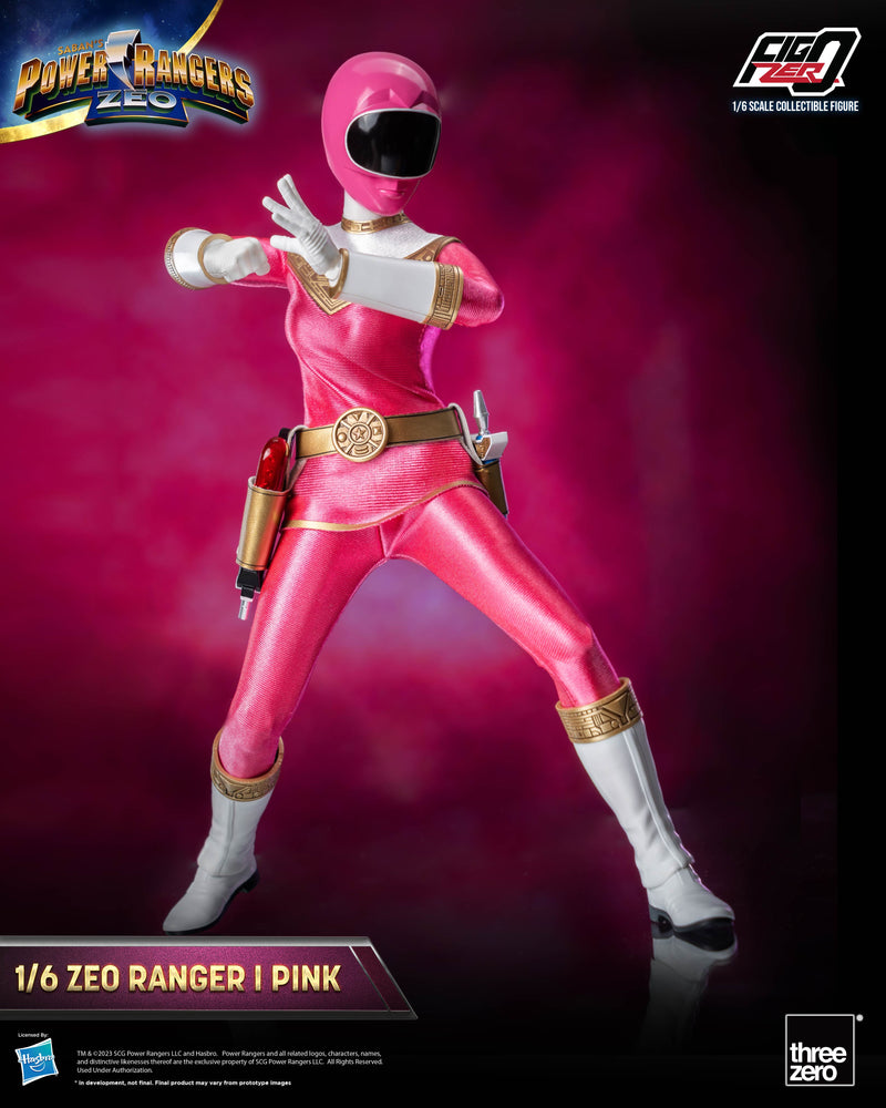 Load image into Gallery viewer, Threezero - FigZero Power Rangers Zeo - Zeo Ranger I Pink
