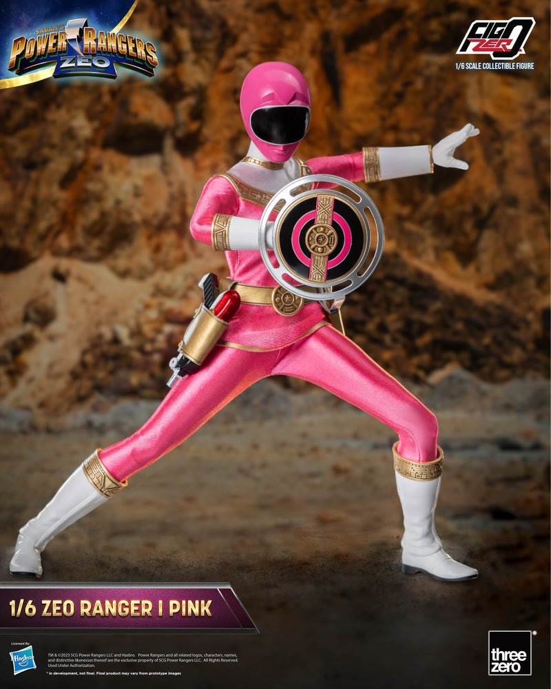 Load image into Gallery viewer, Threezero - FigZero Power Rangers Zeo - Zeo Ranger I Pink
