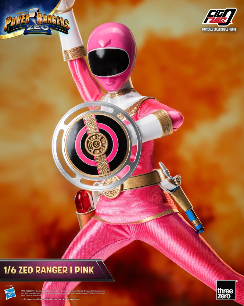 Load image into Gallery viewer, Threezero - FigZero Power Rangers Zeo - Zeo Ranger I Pink
