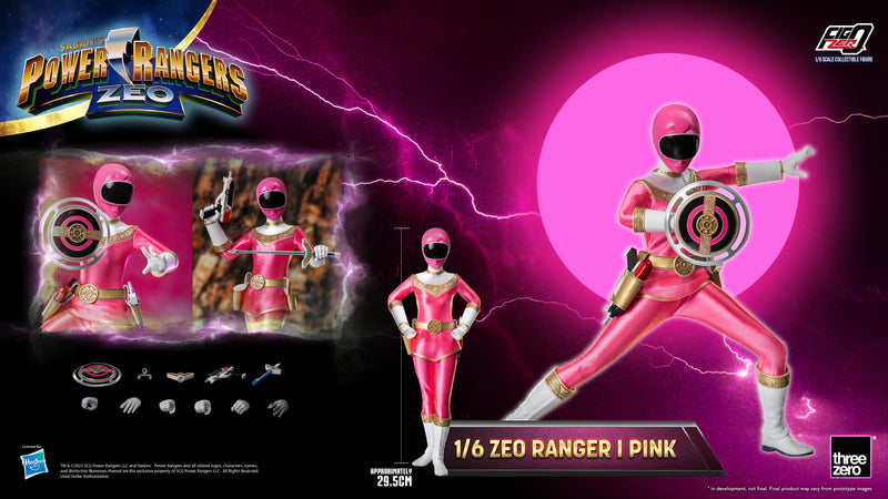 Load image into Gallery viewer, Threezero - FigZero Power Rangers Zeo - Zeo Ranger I Pink
