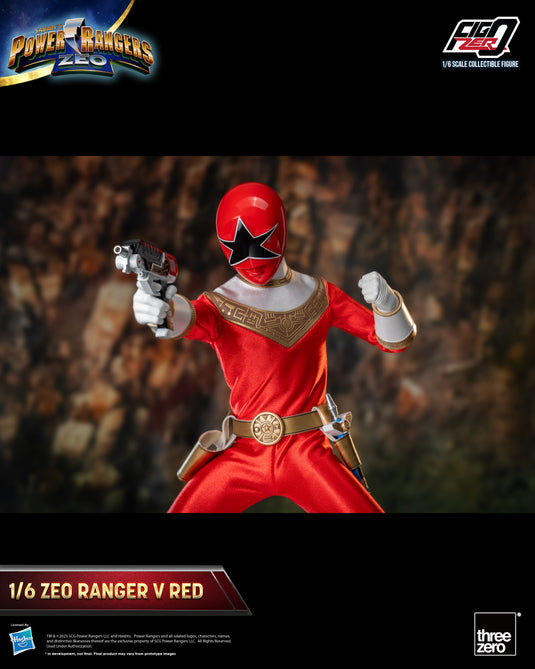 Threezero - FigZero Power Rangers Zeo - Zeo Ranger V Red