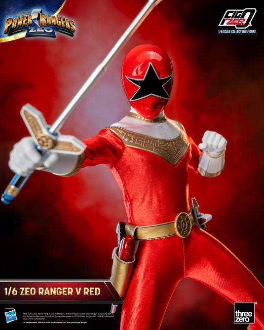 Threezero - FigZero Power Rangers Zeo - Zeo Ranger V Red