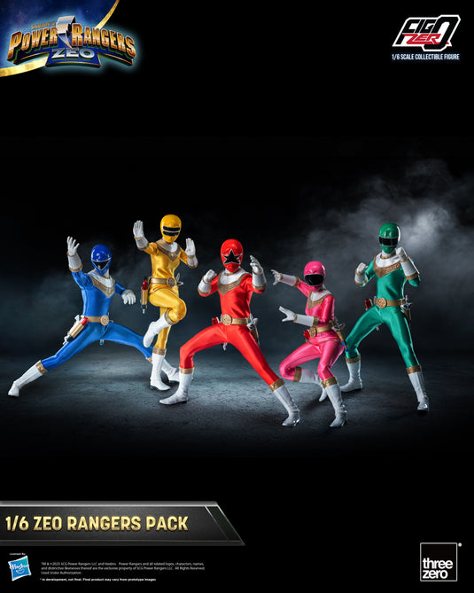 Threezero - FigZero Power Rangers Zeo - Zeo Rangers Pack