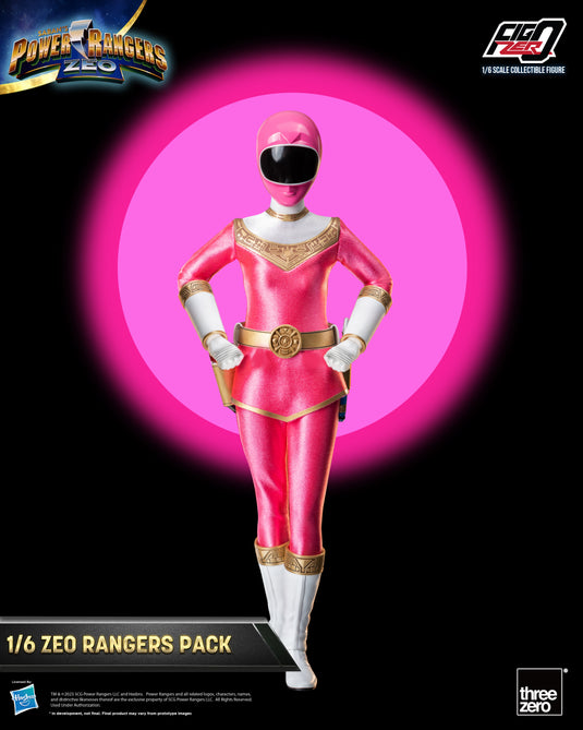Zeo Rangers Tri Threezero - FigZero Power Rangers Zeo - Zeo Rangers Pack – Ages Three ...