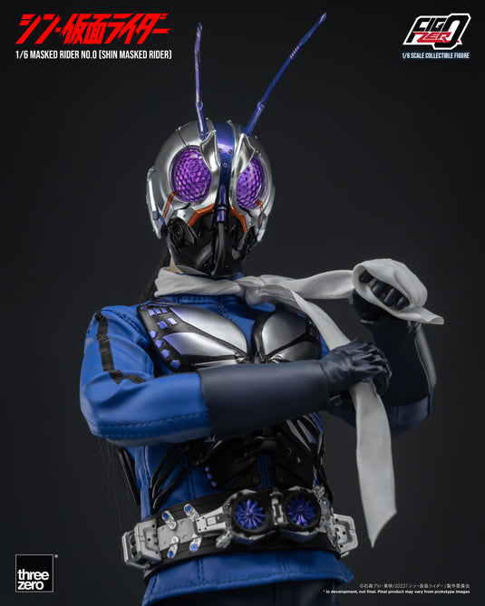 Threezero - FigZero Shin Masked Rider - Masked Rider No. 0