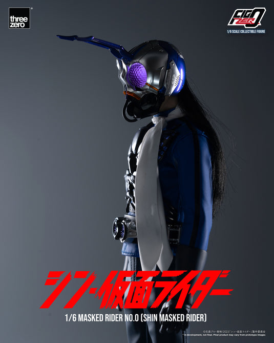 Threezero - FigZero Shin Masked Rider - Masked Rider No. 0