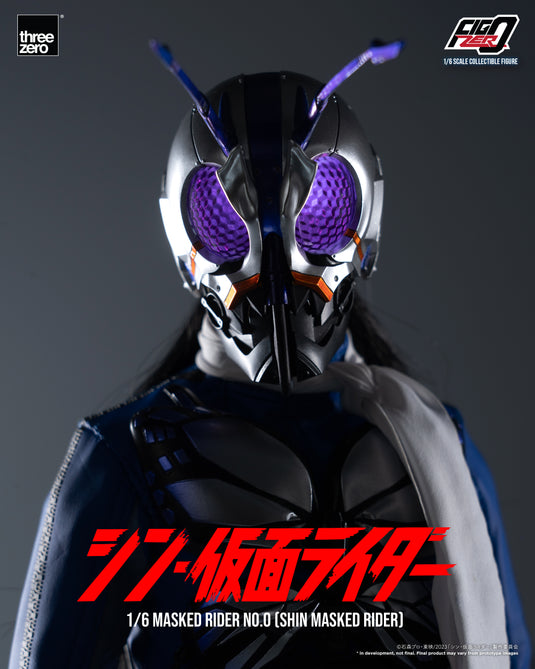 Threezero - FigZero Shin Masked Rider - Masked Rider No. 0