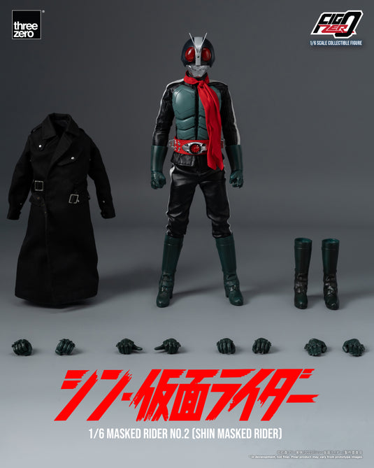 Threezero - FigZero Shin Masked Rider - Masked Rider No. 2