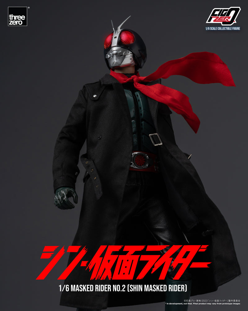 Load image into Gallery viewer, Threezero - FigZero Shin Masked Rider - Masked Rider No. 2
