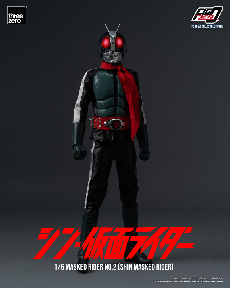 Load image into Gallery viewer, Threezero - FigZero Shin Masked Rider - Masked Rider No. 2
