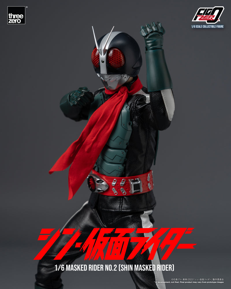 Load image into Gallery viewer, Threezero - FigZero Shin Masked Rider - Masked Rider No. 2
