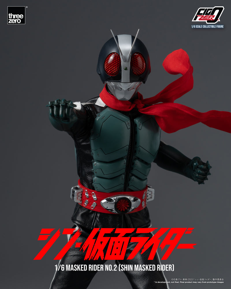 Load image into Gallery viewer, Threezero - FigZero Shin Masked Rider - Masked Rider No. 2
