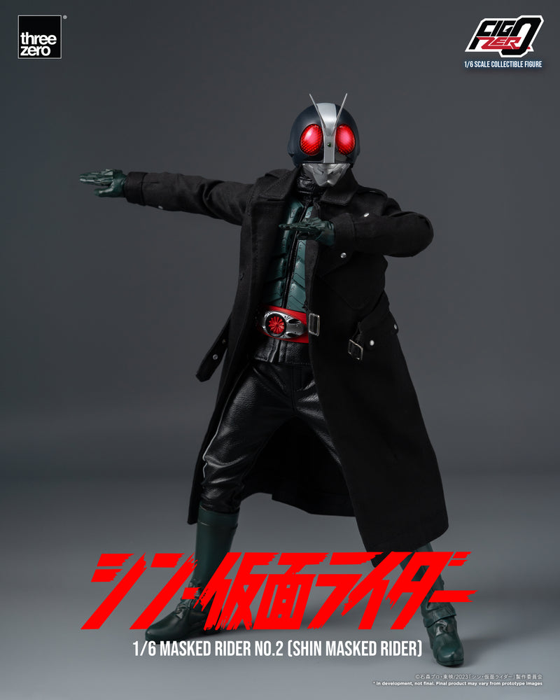 Load image into Gallery viewer, Threezero - FigZero Shin Masked Rider - Masked Rider No. 2
