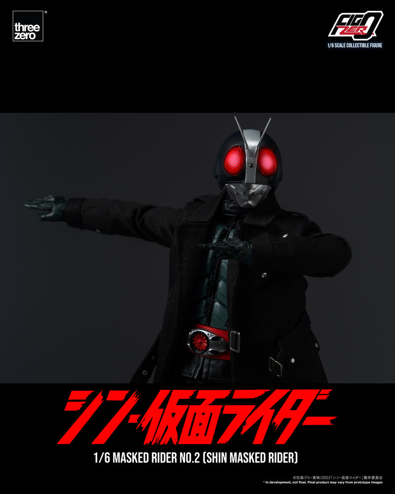 Load image into Gallery viewer, Threezero - FigZero Shin Masked Rider - Masked Rider No. 2
