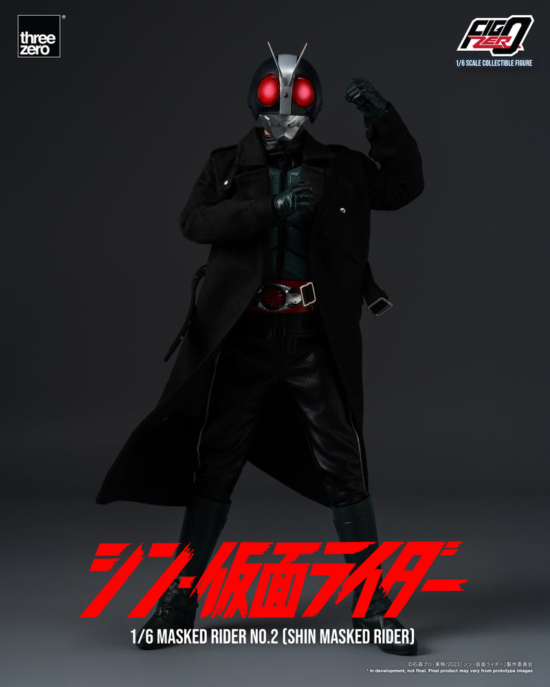 Load image into Gallery viewer, Threezero - FigZero Shin Masked Rider - Masked Rider No. 2
