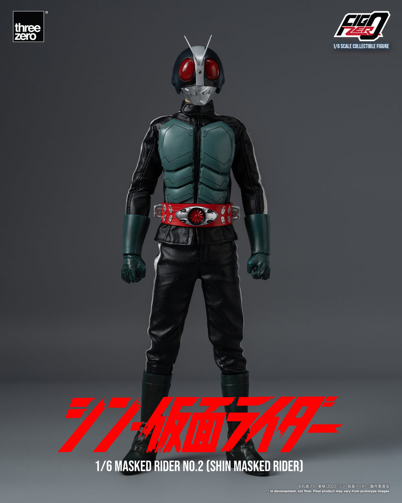 Load image into Gallery viewer, Threezero - FigZero Shin Masked Rider - Masked Rider No. 2
