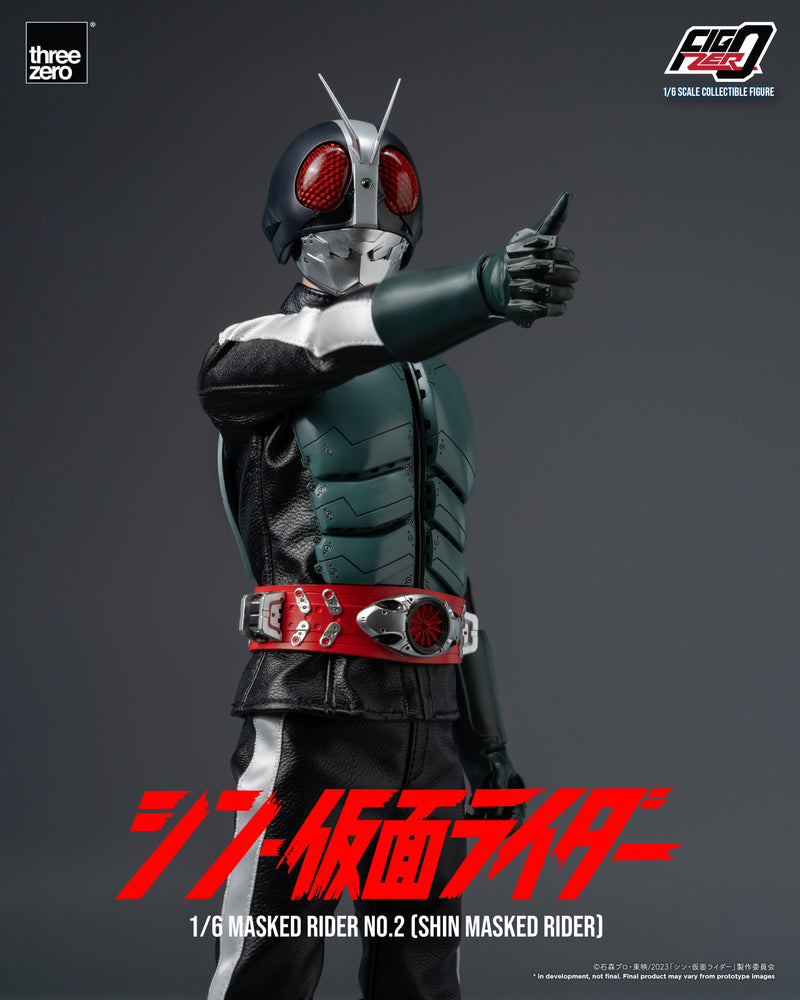 Load image into Gallery viewer, Threezero - FigZero Shin Masked Rider - Masked Rider No. 2
