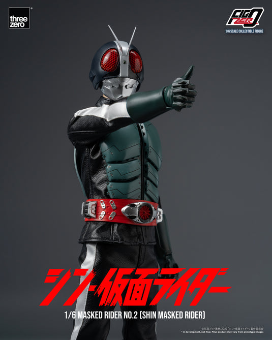 Threezero - FigZero Shin Masked Rider - Masked Rider No. 2