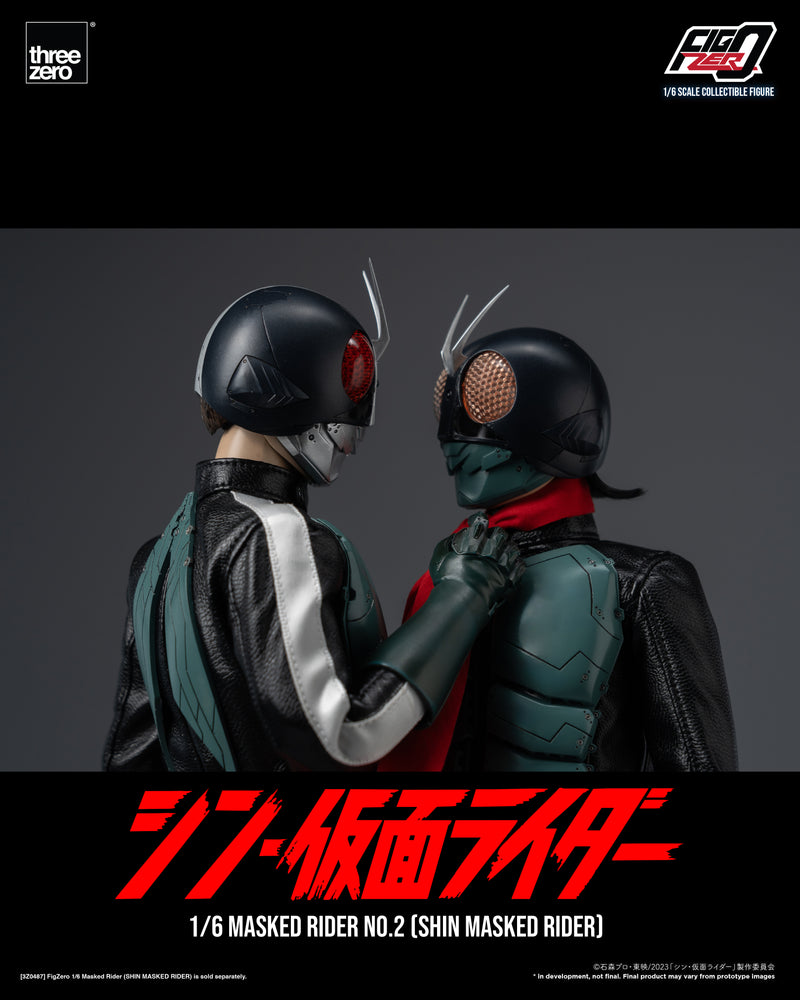 Load image into Gallery viewer, Threezero - FigZero Shin Masked Rider - Masked Rider No. 2
